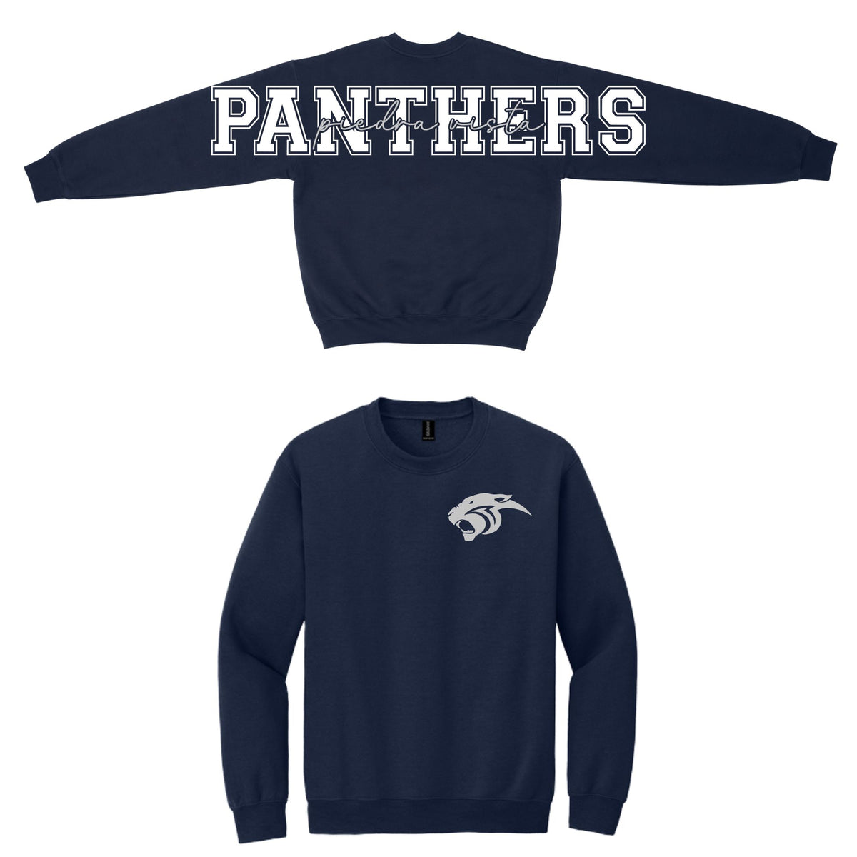 Panthers Custom Big Back Crewneck