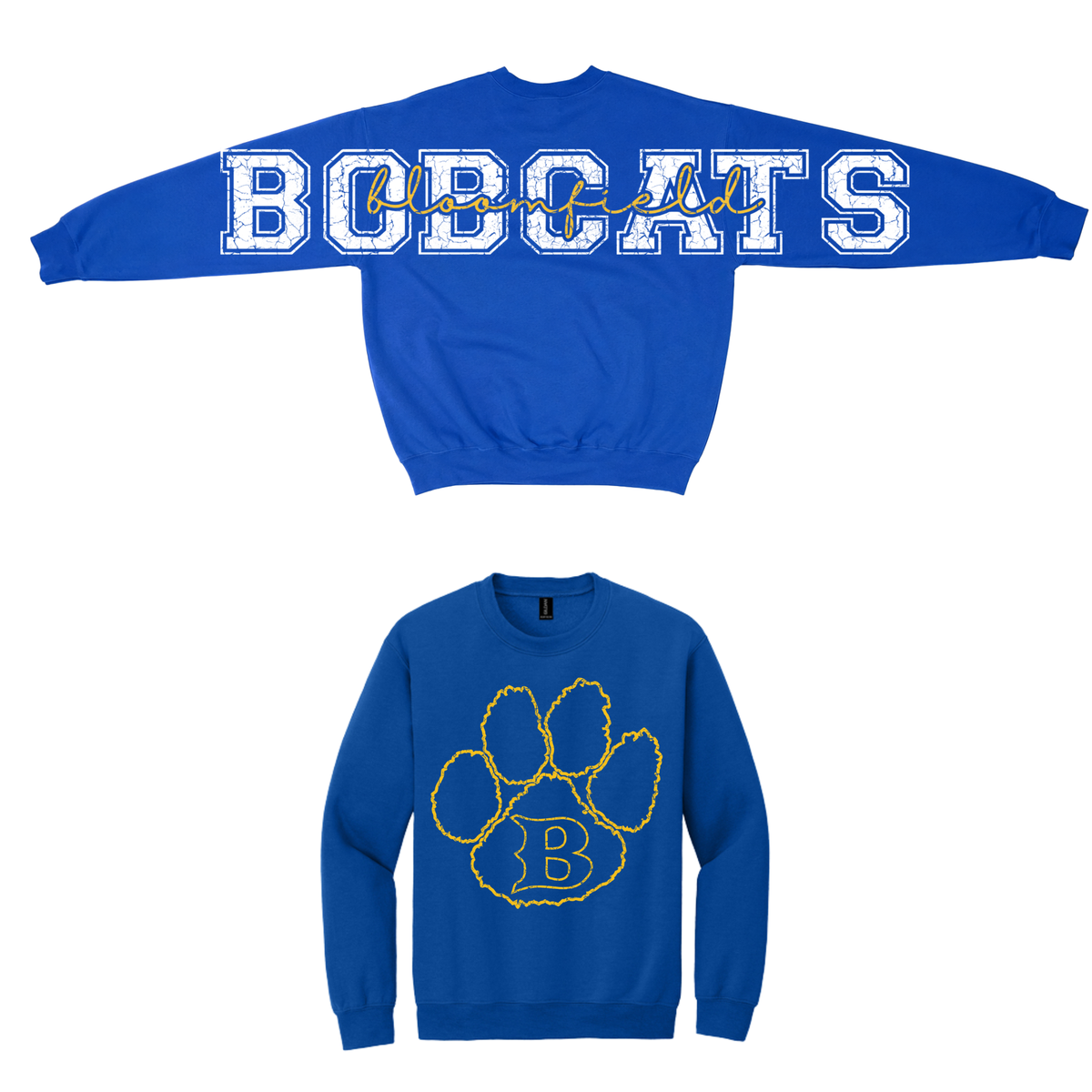 Custom Full Back Crewneck