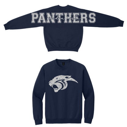 Panthers Custom Big Back Crewneck