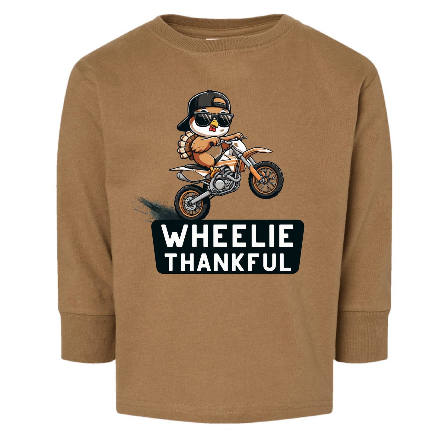 Wheelie Thankful Long Sleeve Tee