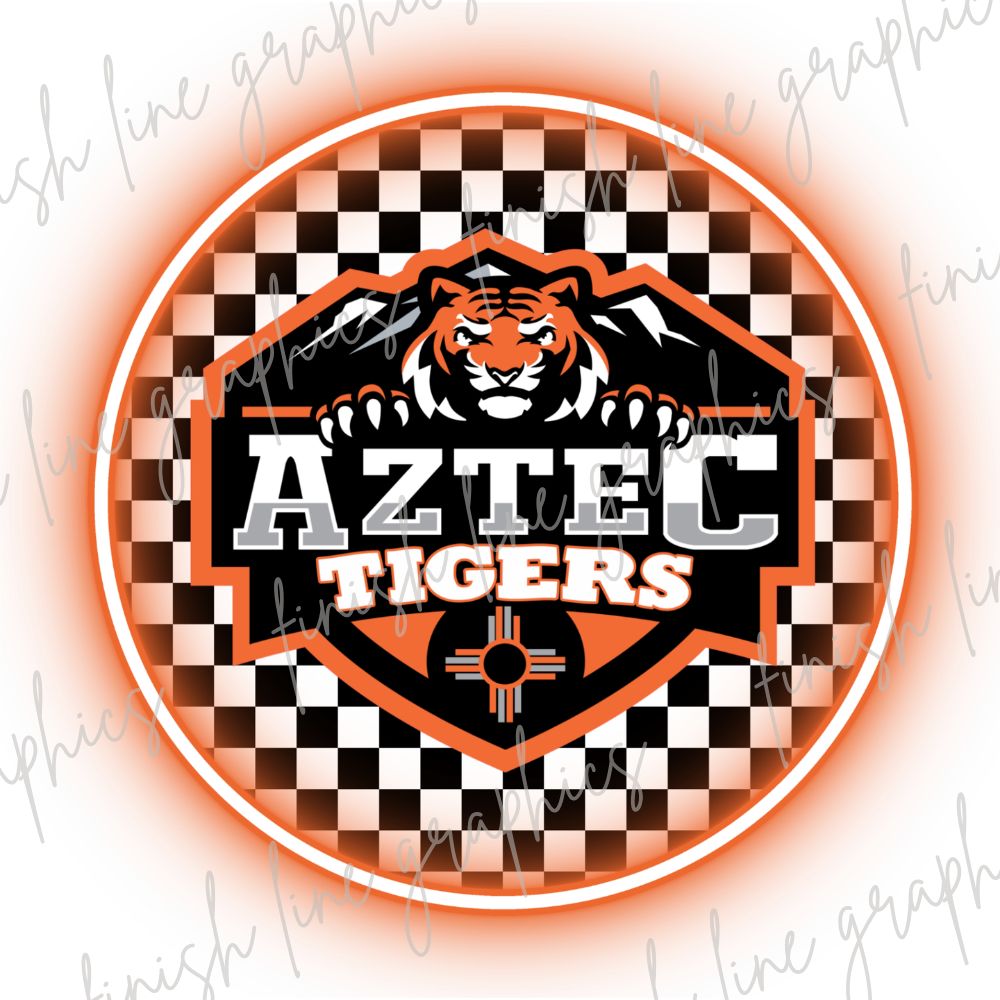 Neon Aztec Tigers