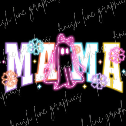 Neon Light Mama Halloween