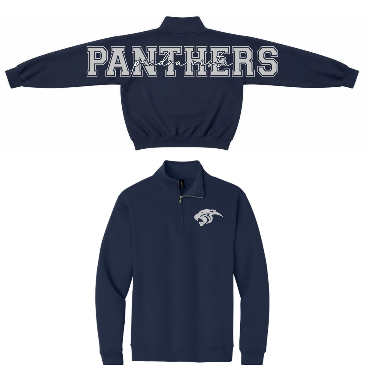 Custom Big Back 1/4 Zip