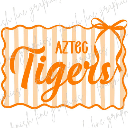 Preppy Aztec Tigers