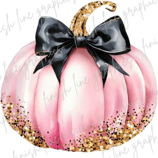 Pumpkin Pink With Gold