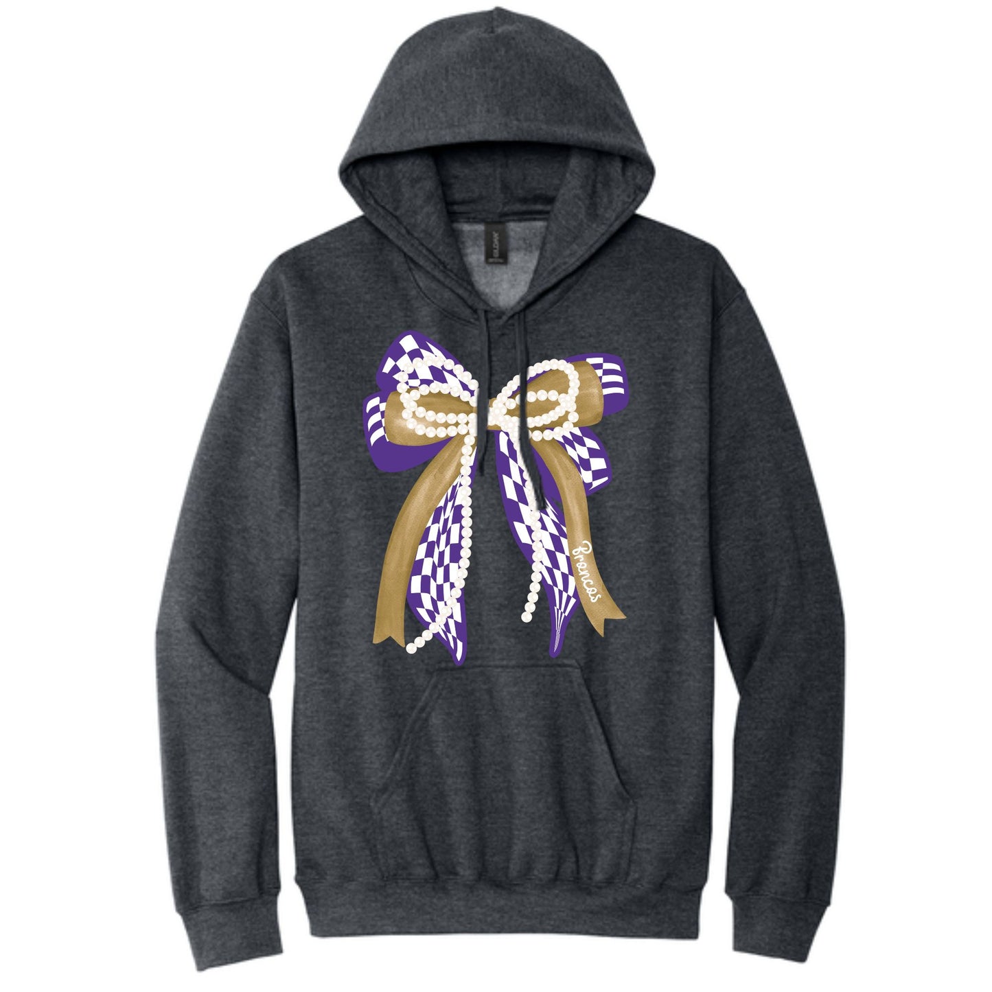 Broncos Bow Hoodie