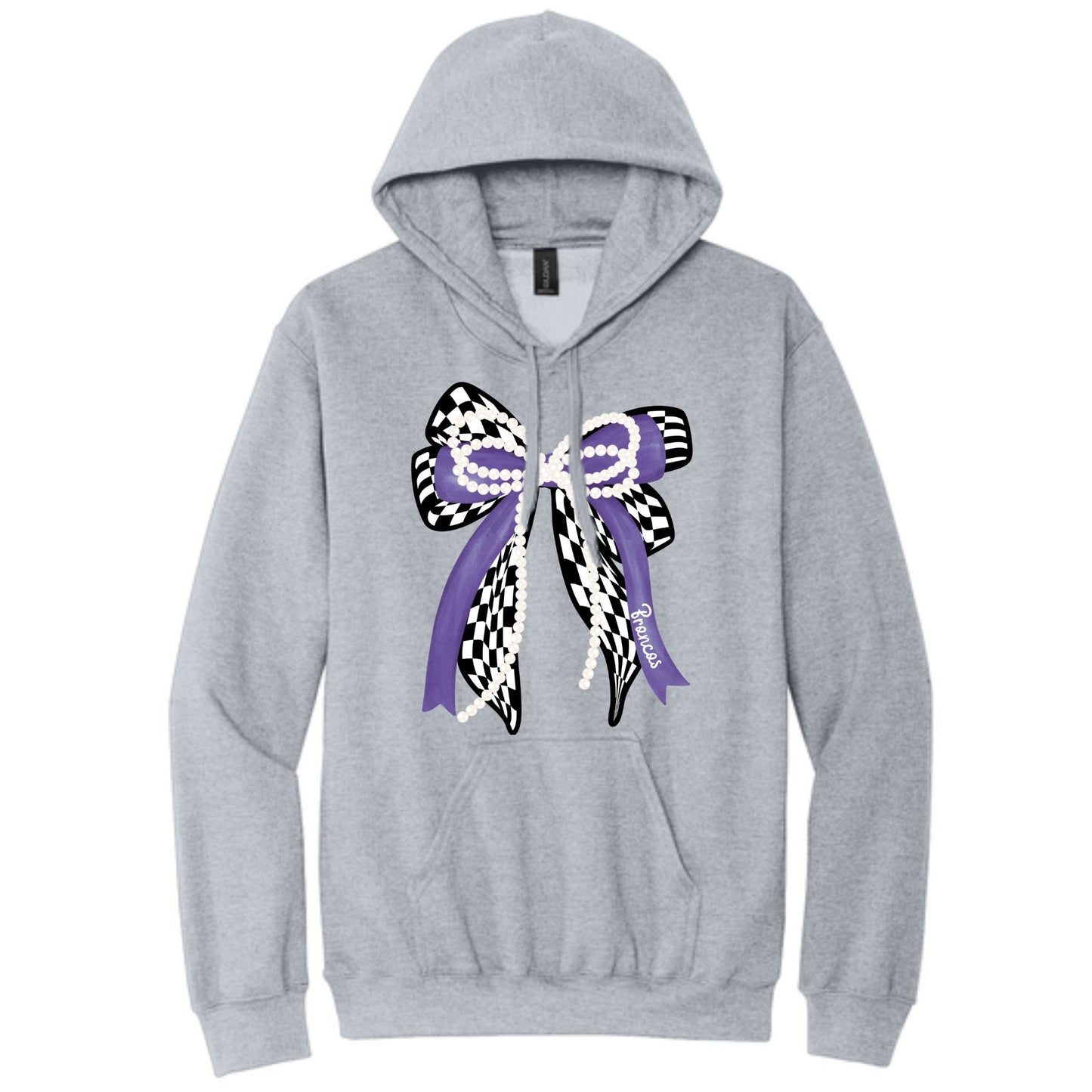 Broncos Bow Hoodie