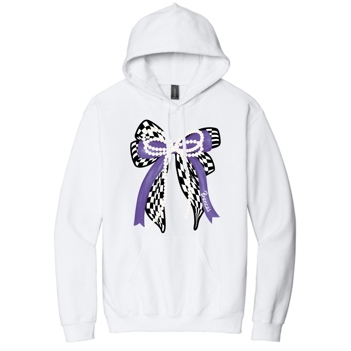 Broncos Bow Hoodie