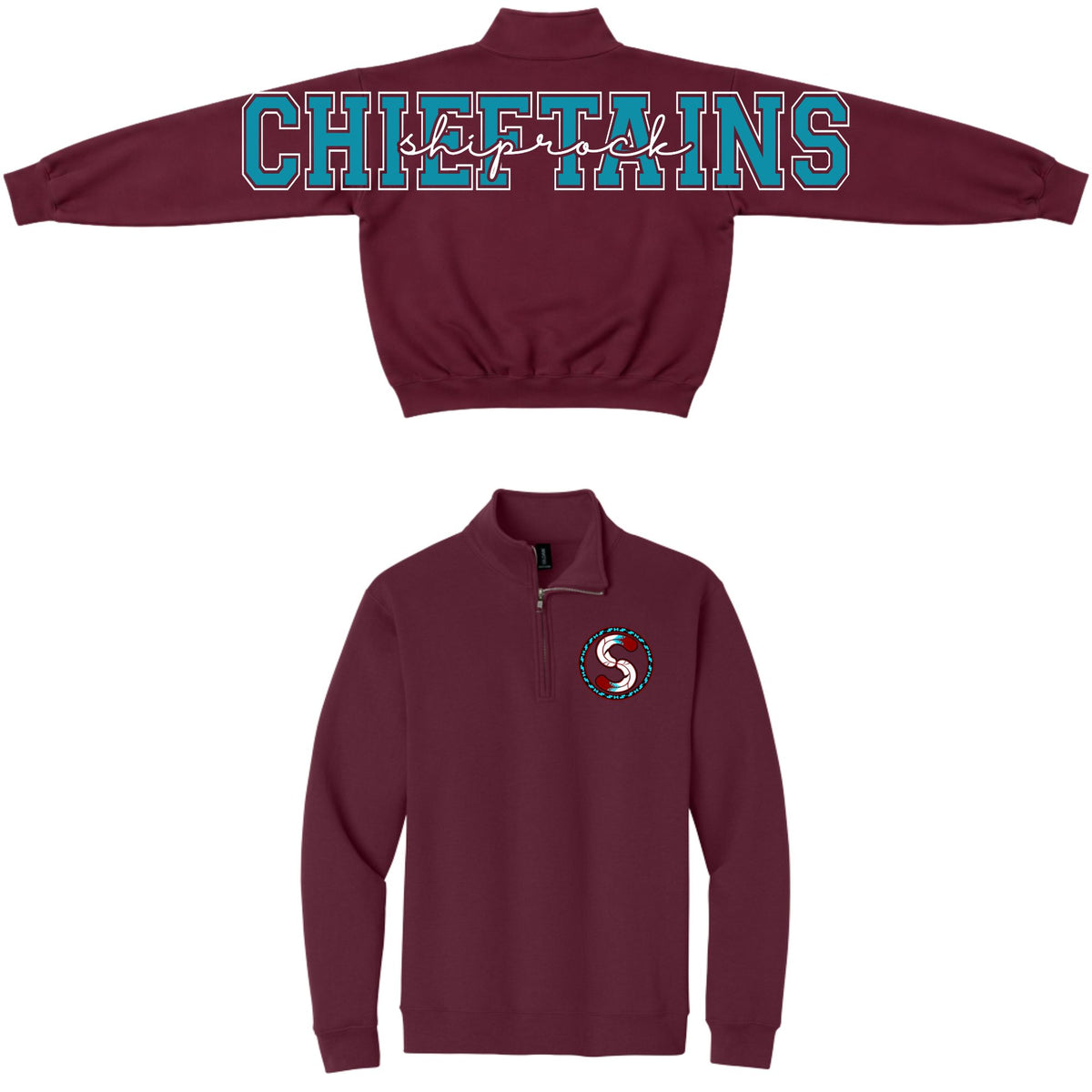 Custom Big Back 1/4 Zip