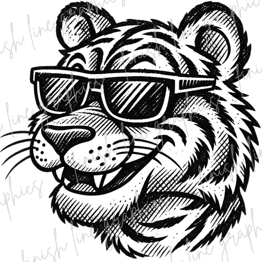 Tiger Drawing