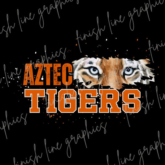 Tiger Eyes Splatter