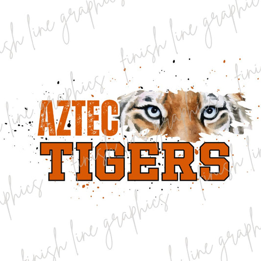 Tiger Eyes Splatter