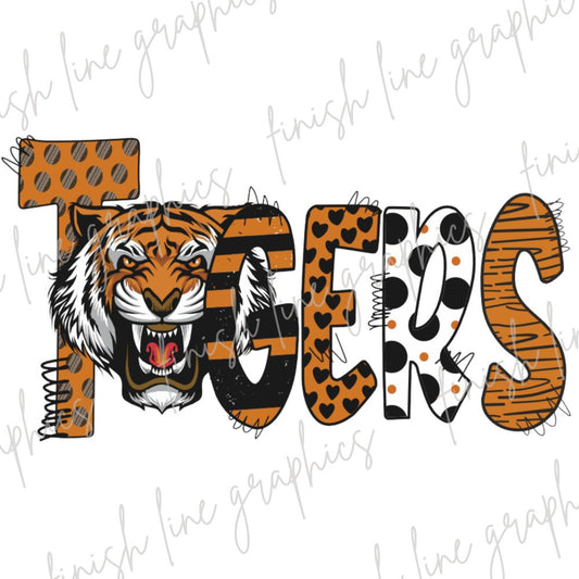 Tigers Doodle
