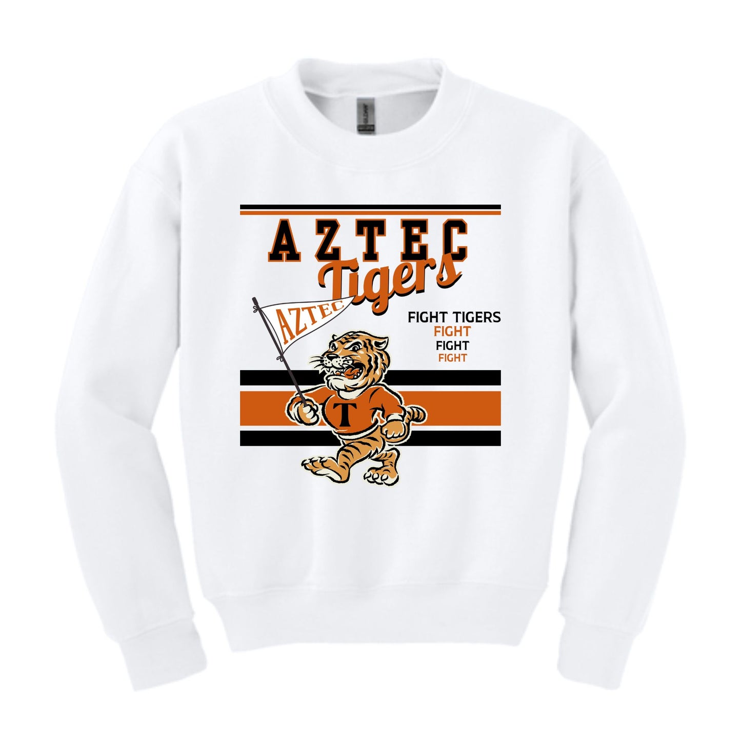 Youth Vintage Tigers Crewneck
