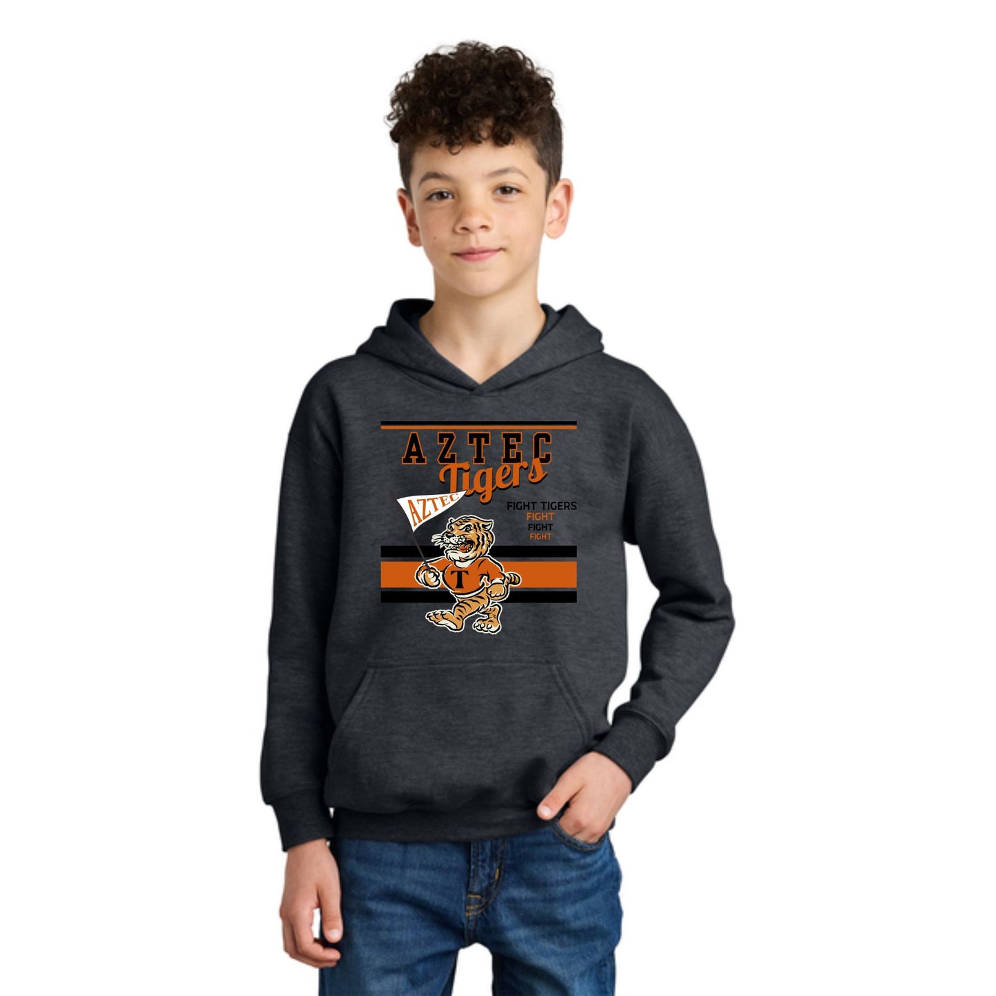 Youth Vintage Tigers Hoodie