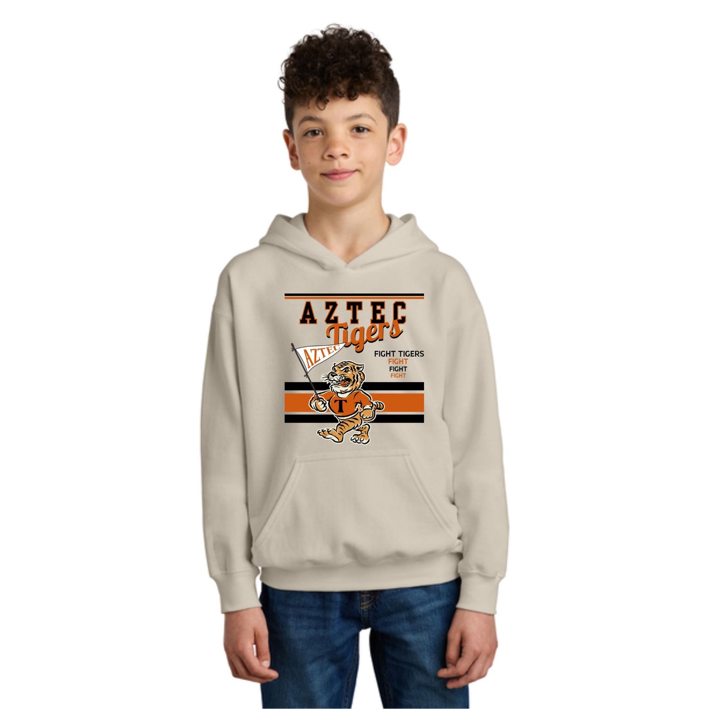 Youth Vintage Tigers Hoodie