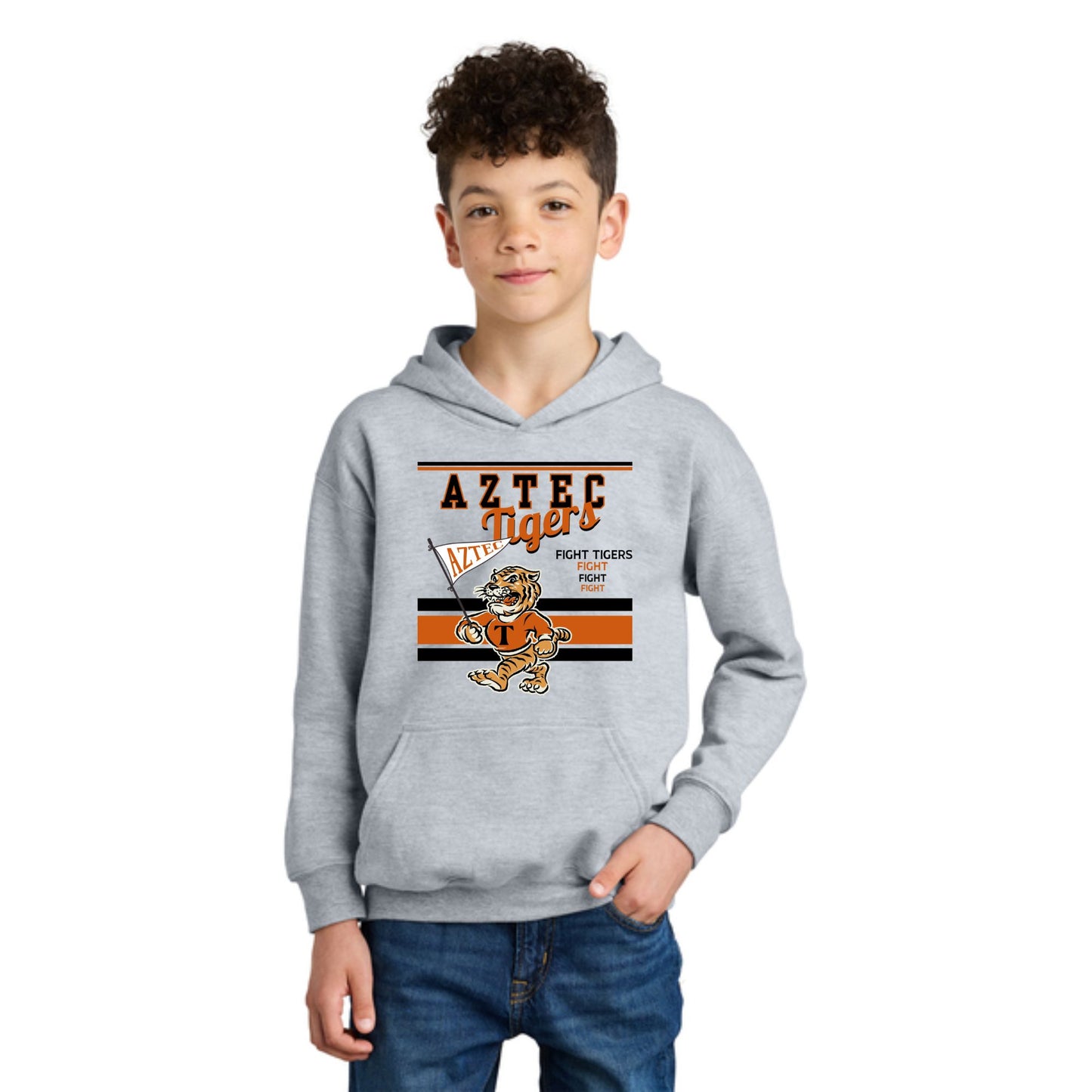 Youth Vintage Tigers Hoodie