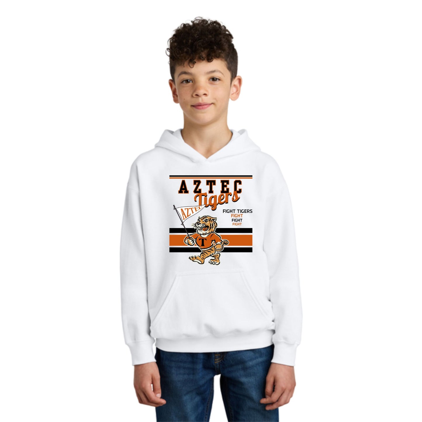 Youth Vintage Tigers Hoodie