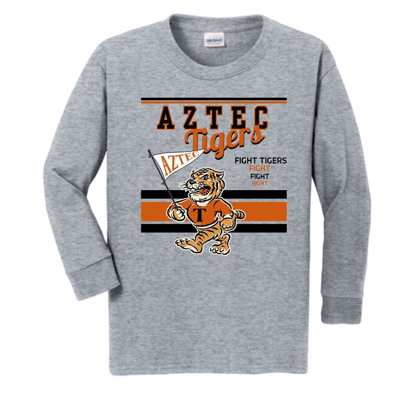 Youth Vintage Tiger Long Sleeve