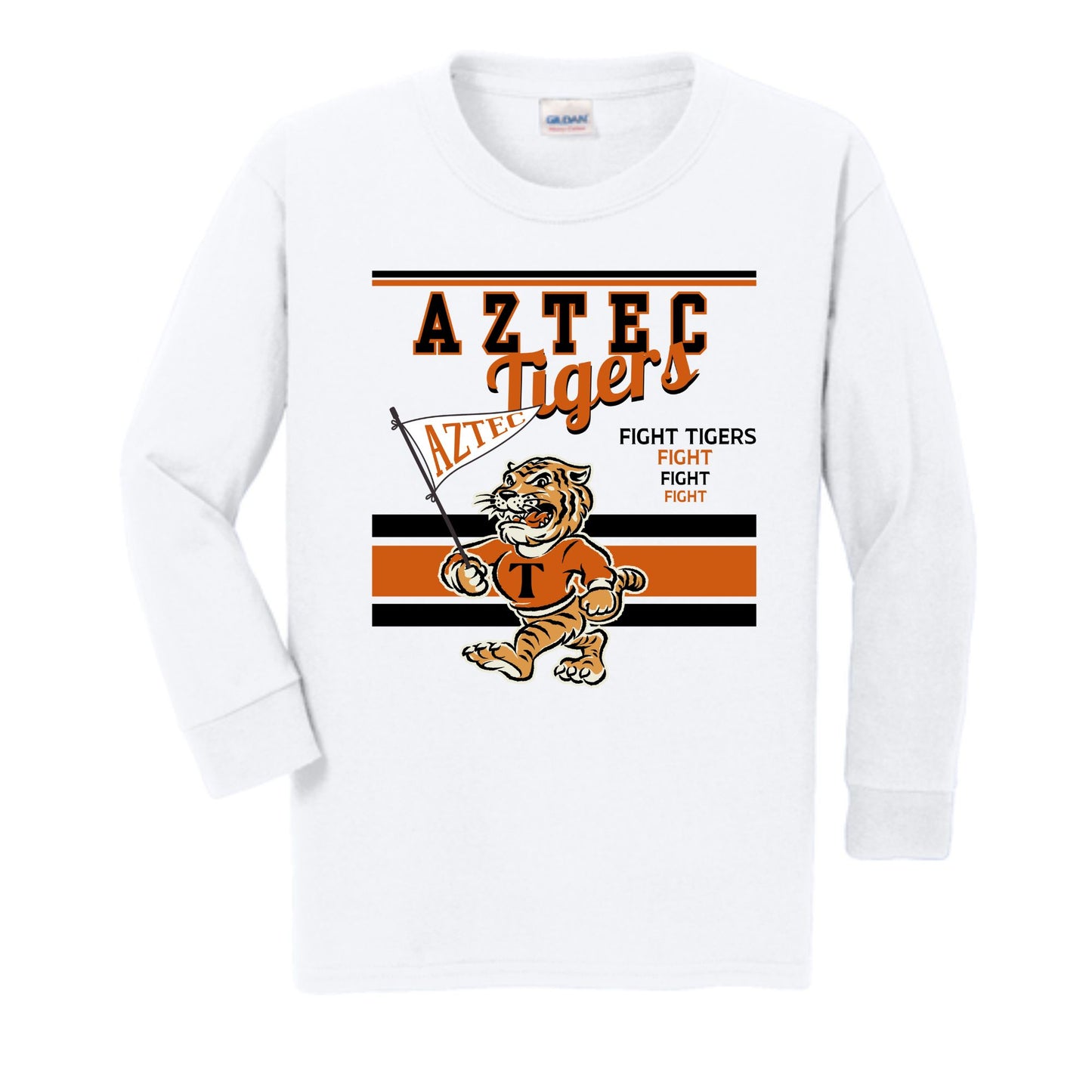 Youth Vintage Tiger Long Sleeve